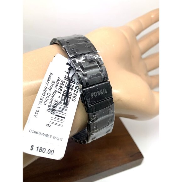 Fossil Men's Watch BQ2365 Fenmore Quartz Black Dial Stainless Steel 44mm - Picture 10 of 14